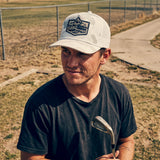 5280 Fairways Badge White Camo Golf Rope Hat