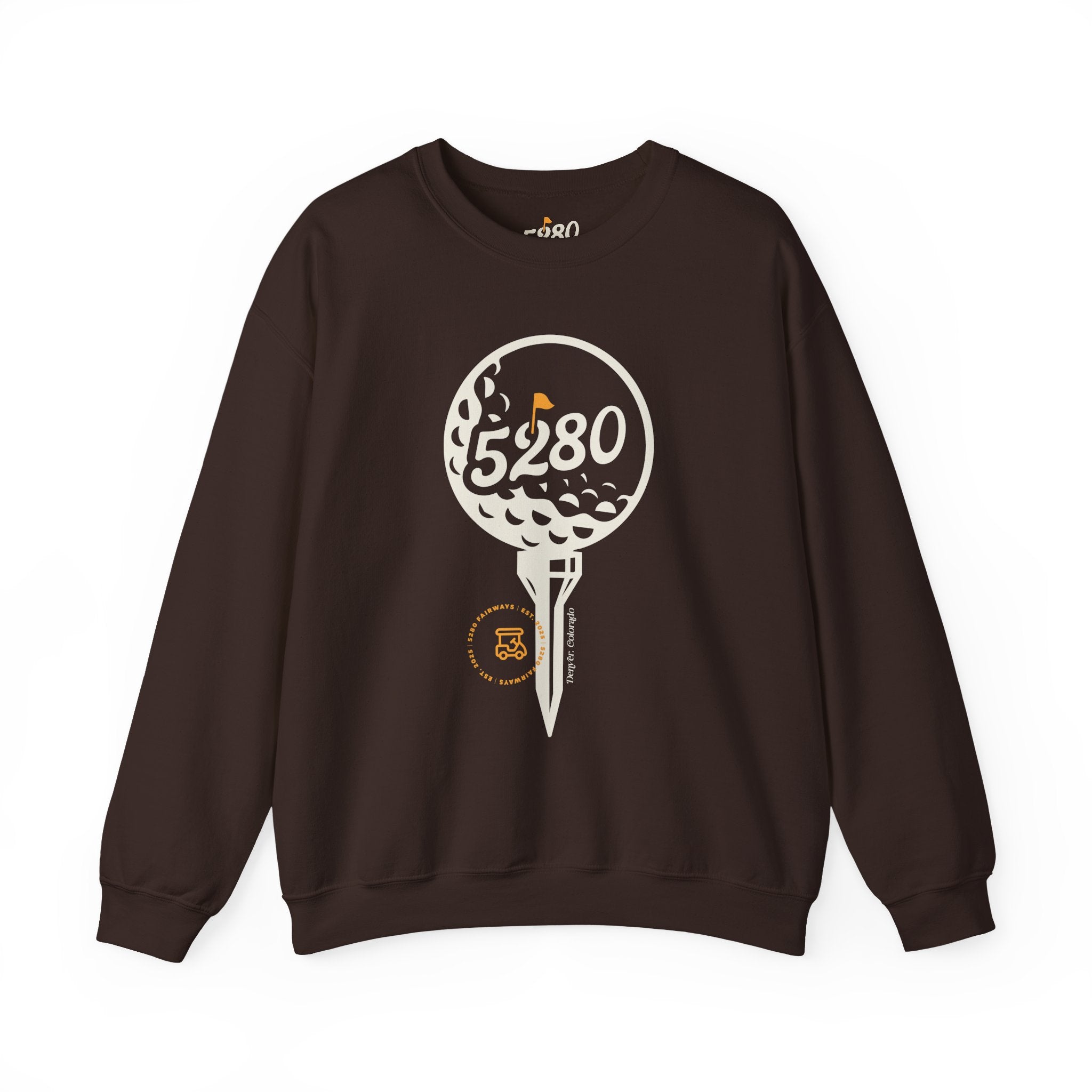 5280 Fairways Golf Crewneck Dark Sweatshirt