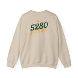 5280 Fairways Golf Light-Colored Crewneck Sweatshirt
