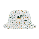 5280 Fairways Patterned Bucket Hat