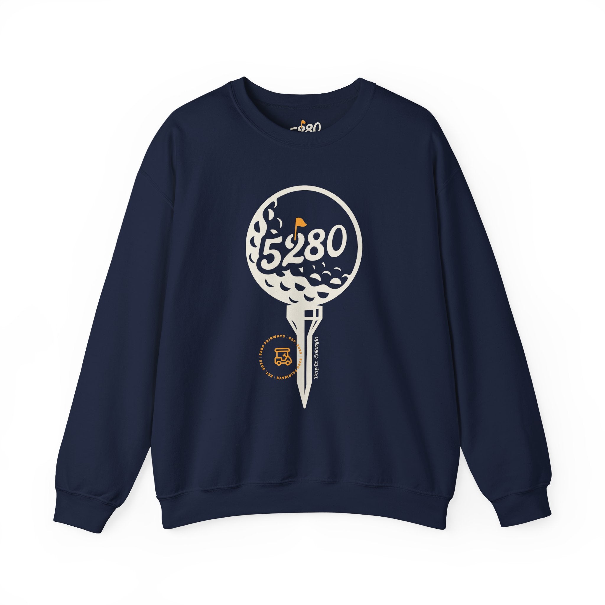 5280 Fairways Golf Crewneck Dark Sweatshirt