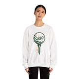 5280 Fairways Golf Light-Colored Crewneck Sweatshirt