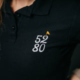 Women’s 5280 Fairways Brand Dark Pique Polo Shirt