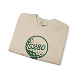 5280 Fairways Golf Light-Colored Crewneck Sweatshirt