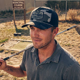 5280 Fairways Badge Black Camo Golf Rope Hat