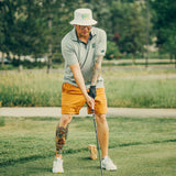 5280 Flag embroidered white bucket hat