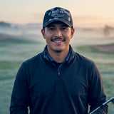 5280 Fairways Badge Black Camo Golf Rope Hat