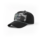 5280 Fairways Badge Black Camo Golf Rope Hat