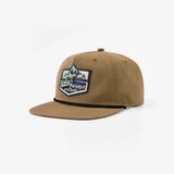 5280 Badge Brown 5 Panel Unstructured Rope Hat
