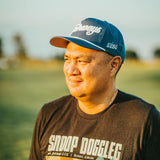 Fairways Puffy Embroidered Navy Golf Rope Hap