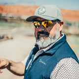 Skull and Fairways 5 Panel Golf Rope Hat