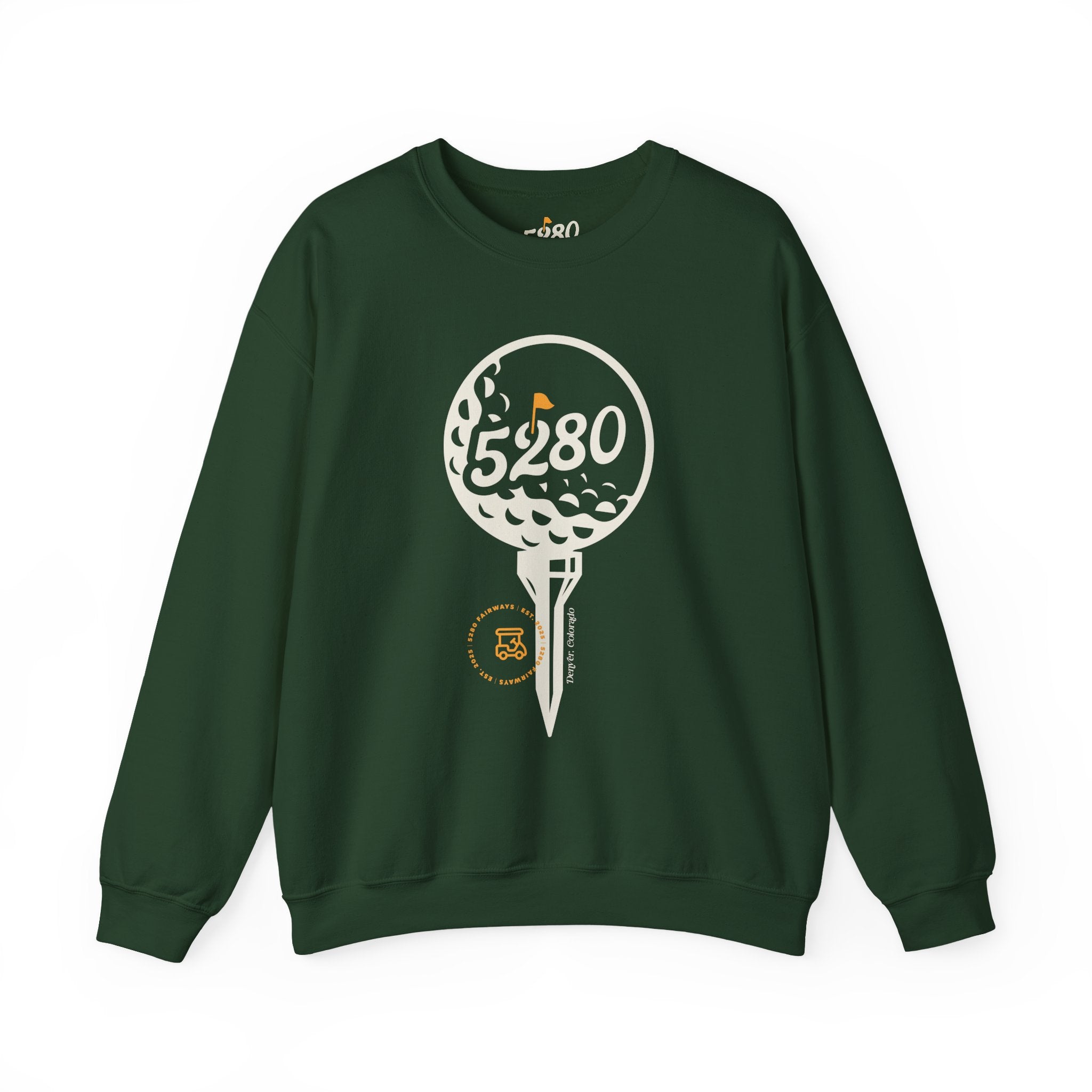 5280 Fairways Golf Crewneck Dark Sweatshirt