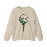 5280 Fairways Golf Crewneck Light Sweatshirt