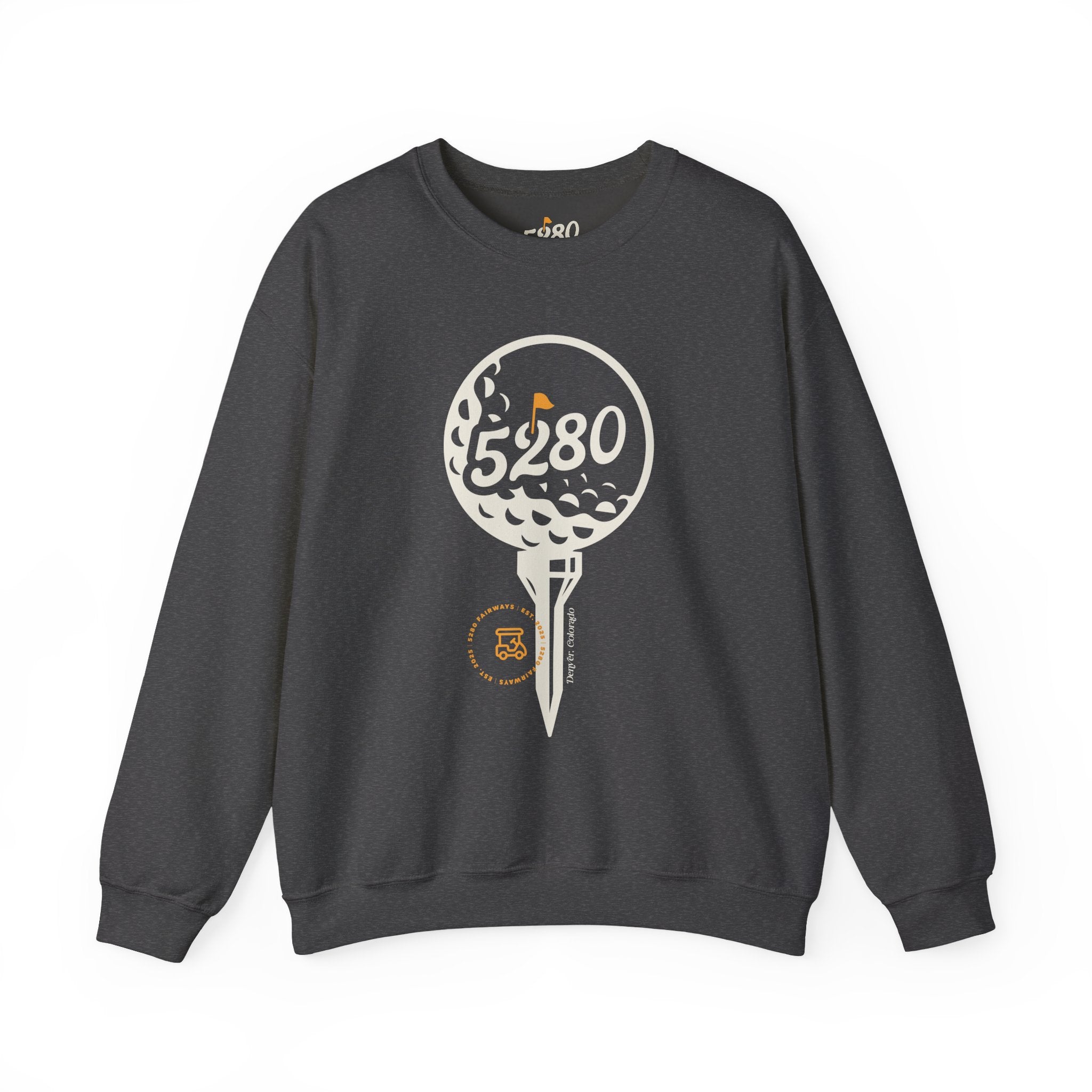 5280 Fairways Golf Crewneck Dark Sweatshirt