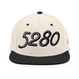 5280 Puffy Embroidered Snapback Hat