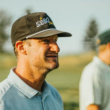 5280 Fairways Brand Embroidered Black Golf Rope Hat