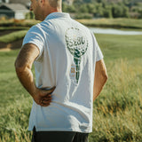 5280 Fairways Brand Premium Slim Fit Pique Polo Shirt