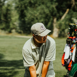 Skull and Fairways 5 Panel Golf Rope Hat