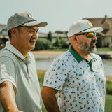 Skull and Fairways 5 Panel Golf Rope Hat