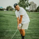 5280 Fairways White Embroidered Men's AP3 2.0 All Purpose Polo