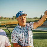 Fairways Puffy Embroidered Black Golf Rope Hap