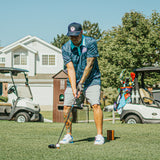 5280 Fairways Topographic Patterned Slim Fit Polo Shirt