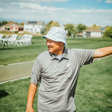 5280 Fairways Patterned Bucket Hat