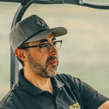 Skull and Fairways 5 Panel Golf Rope Hat