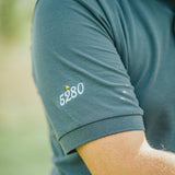 5280 Fairways Brand Gray Men's Premium Polo