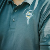 5280 Fairways Brand Gray Men's Premium Polo