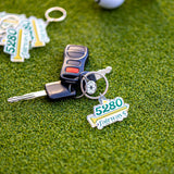 5280 Fairways Keychain Charm