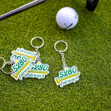 5280 Fairways Keychain Charm