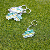 5280 Fairways Keychain Charm
