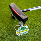 5280 Fairways Keychain Charm