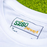 5280 Retro Golf Ball Guy T-shirt