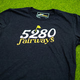 5280 Fairways brand t-shirt