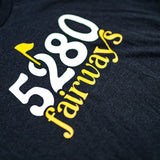 5280 Fairways brand t-shirt