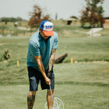 5280 Fresh Red, White, and Blue Foam Trucker Hat