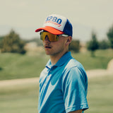 5280 Fresh Red, White, and Blue Foam Trucker Hat