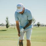 5280 Flag embroidered white snapback hat