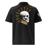 5280 Fairways Black Mile High Mayhem Racer Mesh Polo