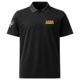 5280 Fairways Black Mile High Mayhem Racer Mesh Polo