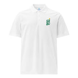 5280 Fairways White Embroidered Men's AP3 2.0 All Purpose Polo