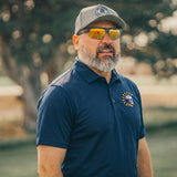5280 Fairways – Blue Low-Key Mayhem Racer Mesh Polo