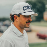 The "Ty" 5280 Puffy Embroidered White Golf Rope Hat